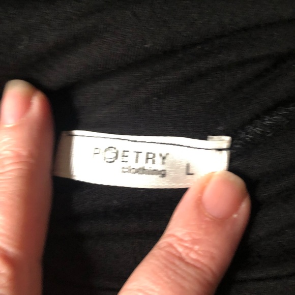 😊SOLD😊 Hi low black skirt - Picture 3 of 3